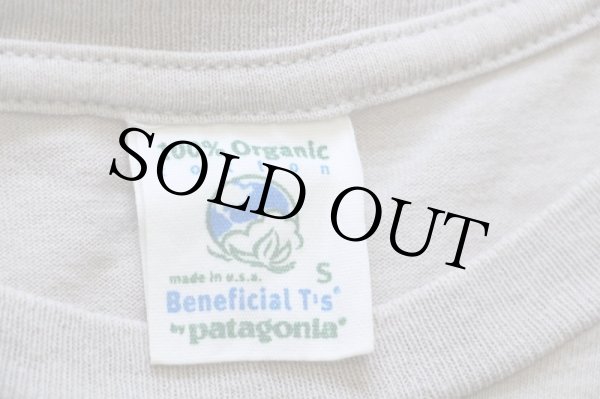 Patagonia 希少　90s Beneficial T's アメリカ製 90s USA製 patagoniaパタゴニア Beneficial T's オーバルロゴ