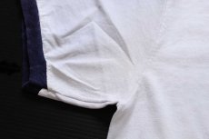 画像7: 80s USA製 Championチャンピオン FCA FELLOWSHIP CHRISTIAN ATHLETES 染み込みプリント リンガーTシャツ 白×紺 L (7)