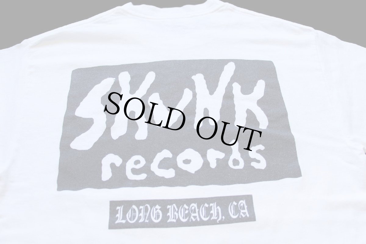 画像4: 00s sublime 40oz. To Freedom SKUNK RECORDS 両面プリント コットン バンドTシャツ 白 M (4)