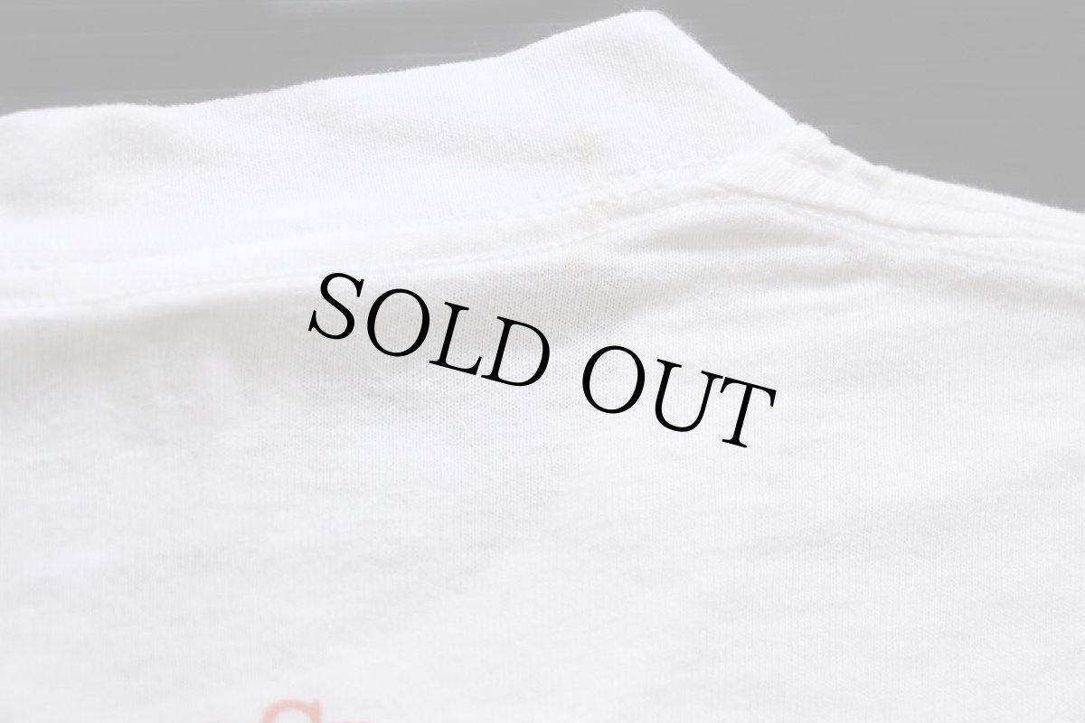 画像6: 80s USA製 JIMMY'Z E-Z in E-Z out ジミーズ ウッディーワゴン 両面プリント コットンTシャツ 白 (6)