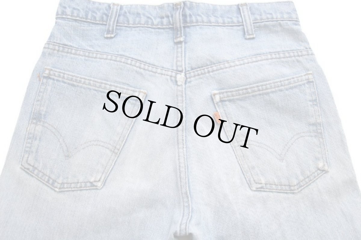 画像5: 70s USA製 Levi'sリーバイス 646 デニムパンツ w31 L32★ベルボトム フレア (5)