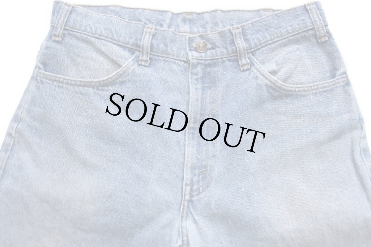 画像4: 70s USA製 Levi'sリーバイス 646 デニムパンツ w33 L34★ベルボトム フレア (4)