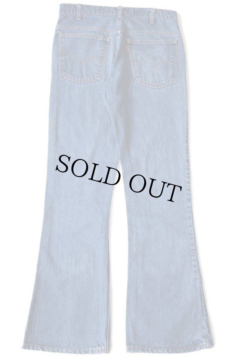 画像3: 80s USA製 Levi'sリーバイス 646 デニムパンツ w32 L33★ベルボトム フレア (3)