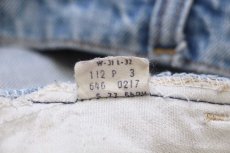 画像6: 70s USA製 Levi'sリーバイス 646 デニムパンツ w31 L32★ベルボトム フレア (6)