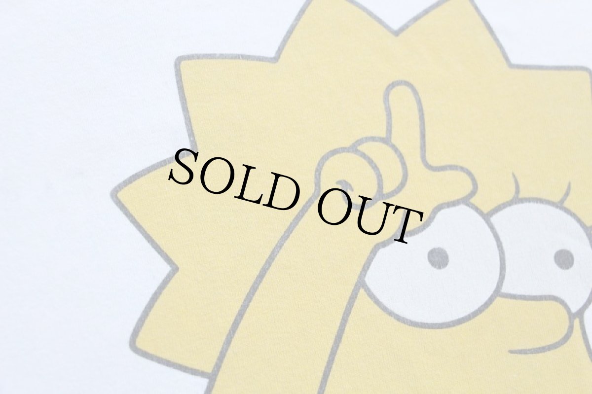 画像4: The Simpsons シンプソンズ リサ コットンTシャツ 白 L (4)