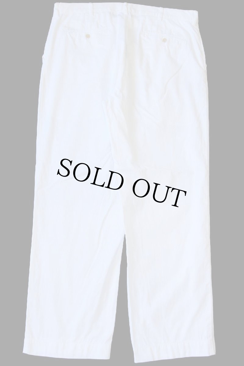 画像3: 90s ポロ ラルフローレン コットン チノパン 白 w35 L30★289 (3)