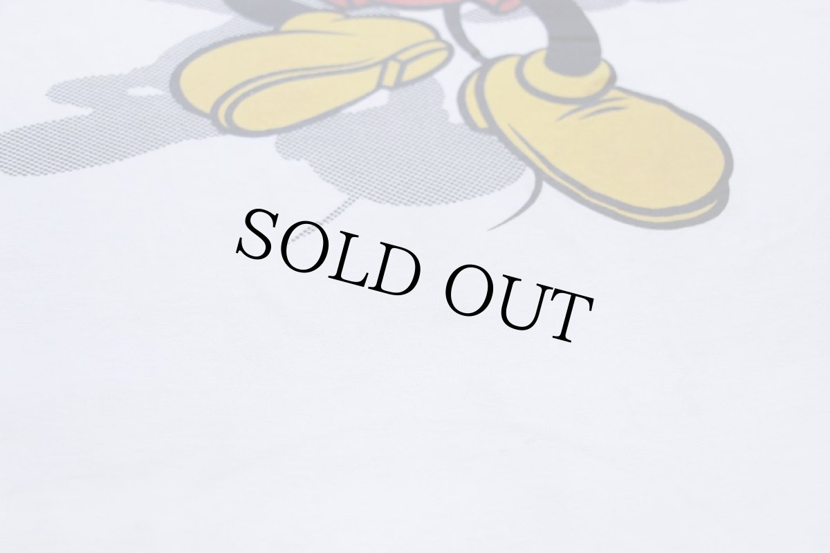 画像5: 90s Disneyディズニー ミッキー マウス コットンTシャツ 白 (5)