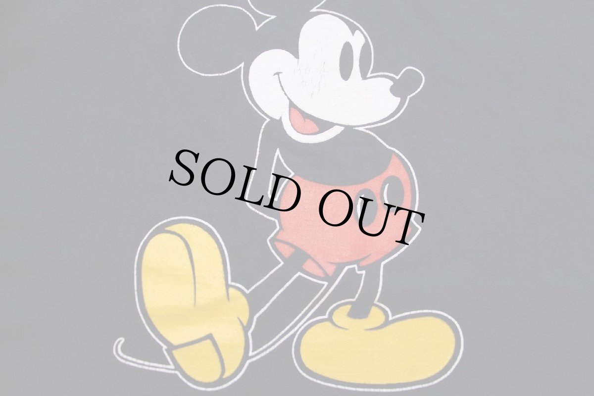 画像4: 80s USA製 Disneyディズニー ミッキー マウス コットンTシャツ 黒 (4)