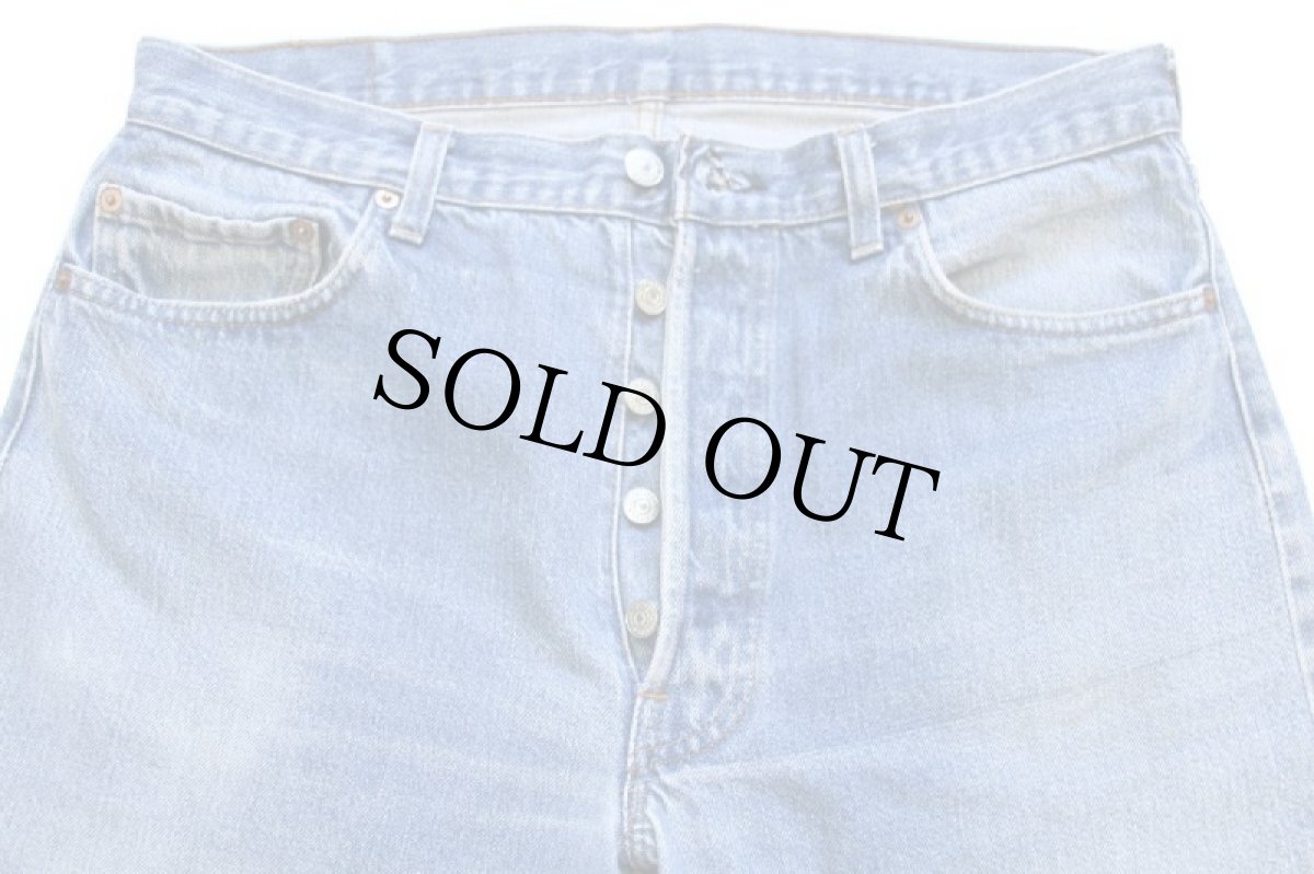 画像4: 80s USA製 Levi'sリーバイス 501 赤耳 デニムパンツ w36 (4)