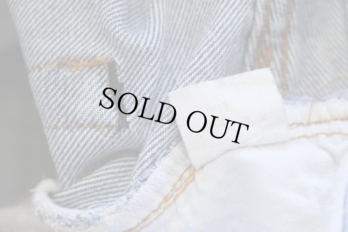 画像7: 80s USA製 Levi'sリーバイス 501 赤耳 デニムパンツ w36 (7)