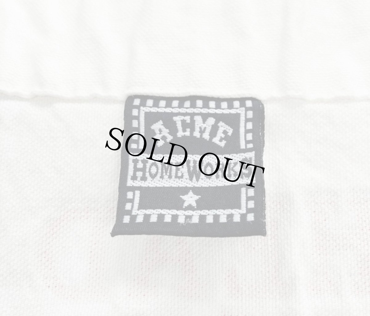 画像5: 90s USA製 ACME HOME WORKS WARNER BROS LOONEY TUNES HEAD HONCHO ヨセミテサム キャンバス エプロン 生成り (5)