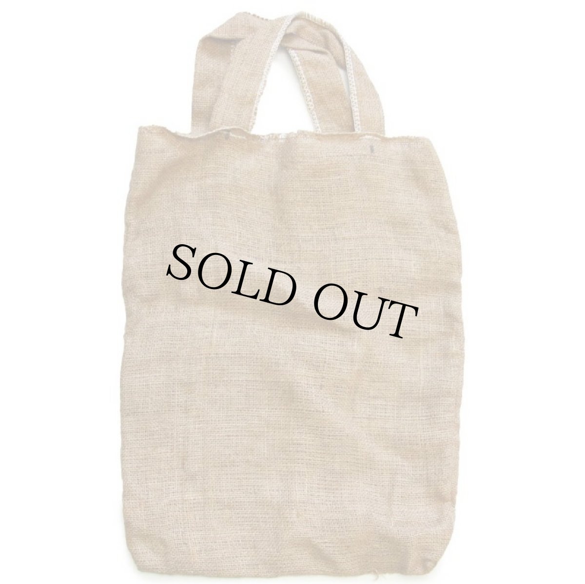 画像2: ビンテージ PLANTERS MR.PEANUTミスターピーナッツ ジュートバッグ ブラウン (2)