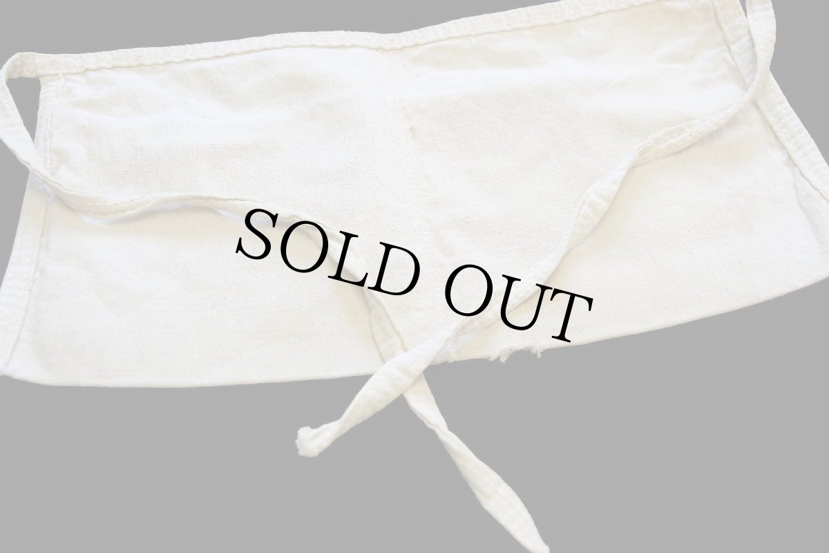 画像3: ビンテージ SAN MARCOS LUMBER CO. キャンバス ワークエプロン 生成り★前掛け (3)