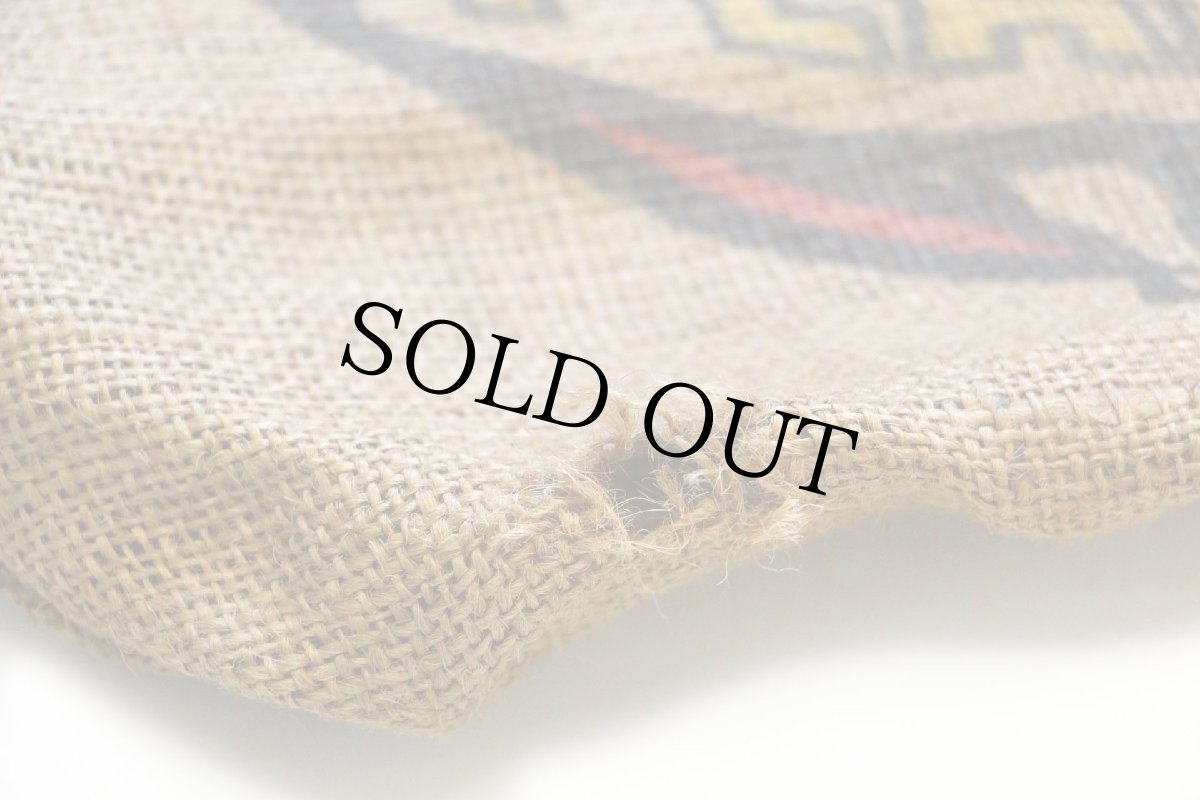 画像6: ビンテージ PLANTERS MR.PEANUTミスターピーナッツ ジュートバッグ ブラウン (6)