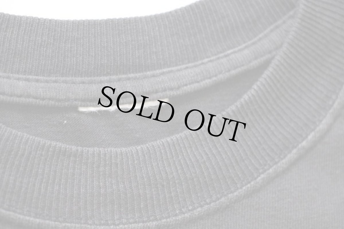 画像6: 90s Disneyディズニー ドナルドダック Cattivi Si diventa! Buoni Si nasce. 両面プリント コットンTシャツ 黒 (6)