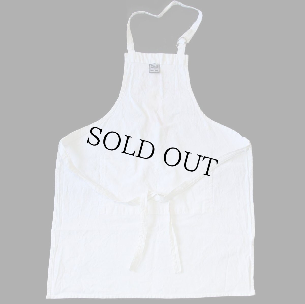 画像3: 90s USA製 ACME HOME WORKS WARNER BROS LOONEY TUNES HEAD HONCHO ヨセミテサム キャンバス エプロン 生成り (3)