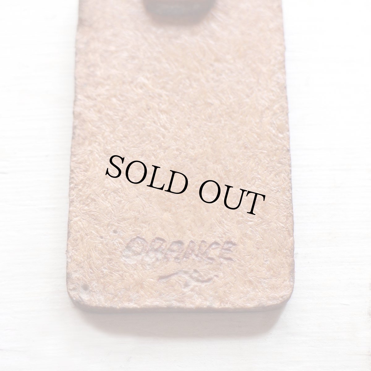 画像4: デッドストック★70s ハンドクラフト CHEVROLET シボレー ロゴ カービング レザー キーホルダー 茶★キーチェーン (4)