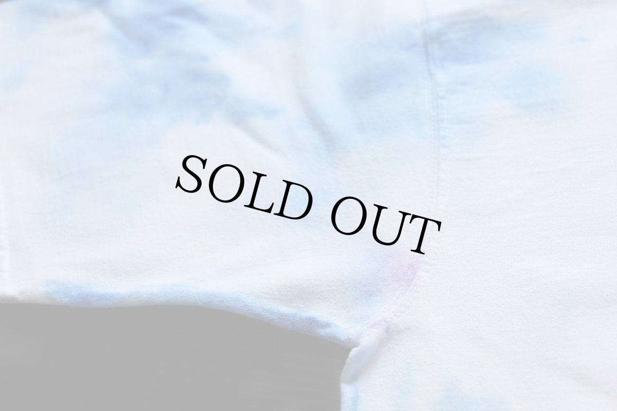 画像6: 90s USA製 キリン ハンドペイント アート タイダイ染め コットンTシャツ L (6)