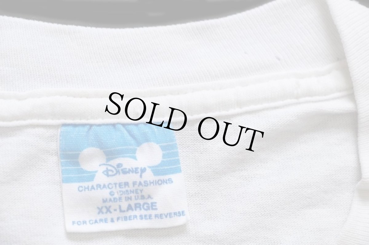 画像5: 80s USA製 Disneyディズニー GOOFY グーフィー コットンTシャツ 白 XXL★特大 (5)
