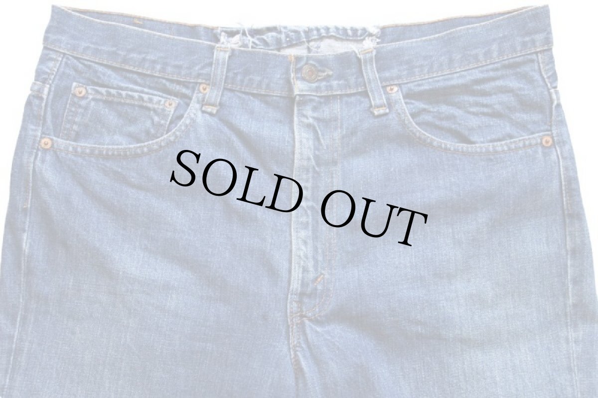 画像4: 70s USA製 LEVI'Sリーバイス 517 BIGE デニムパンツ カスタム w37★ブーツカット (4)