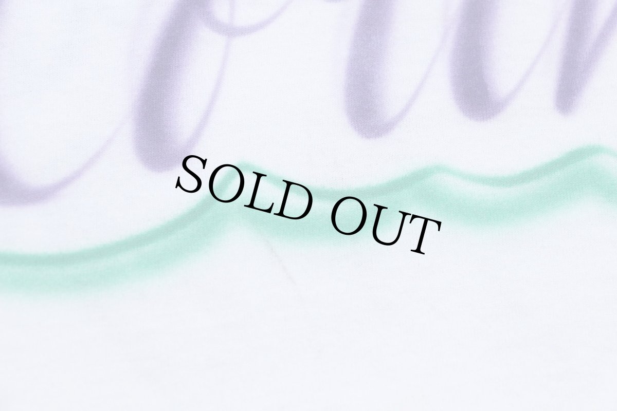 画像6: 90s USA製 Bad News BEARS 両面 エアブラシ アート Tシャツ 白 L (6)