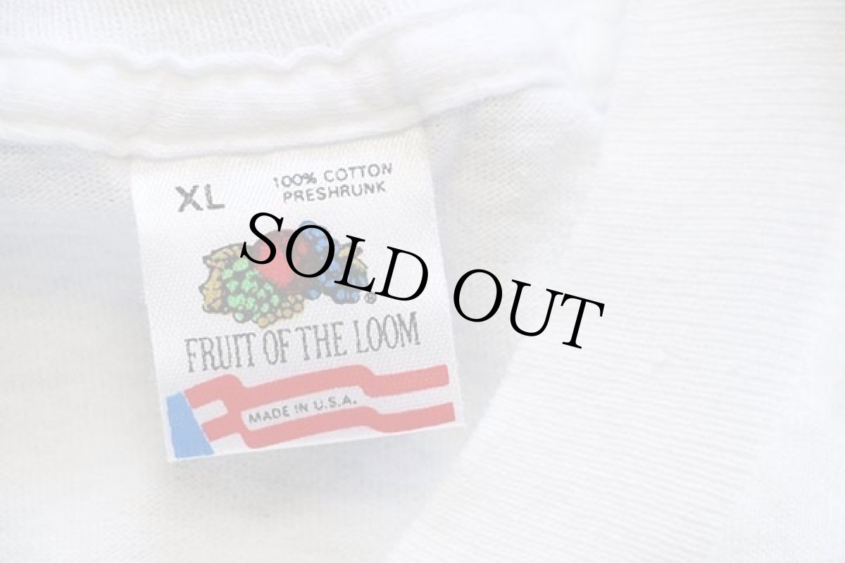 画像5: 90s USA製 PHYSICIANS AND SURGEONS Pharmacy Prescriptions アート コットンTシャツ 白 XL (5)