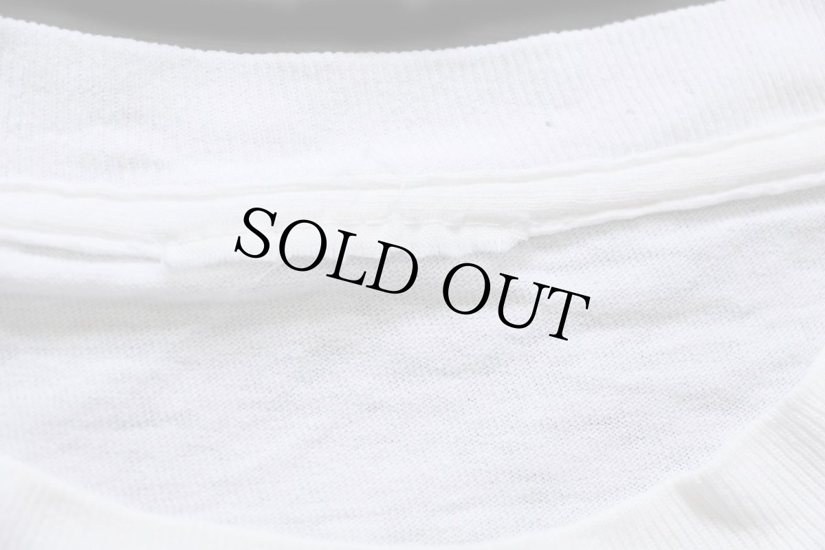 画像5: 80s THE FLINTSTONES 原始家族フリントストーン GRATEFUL FRED NON STOP WORLD TOUR コットンTシャツ 白 (5)