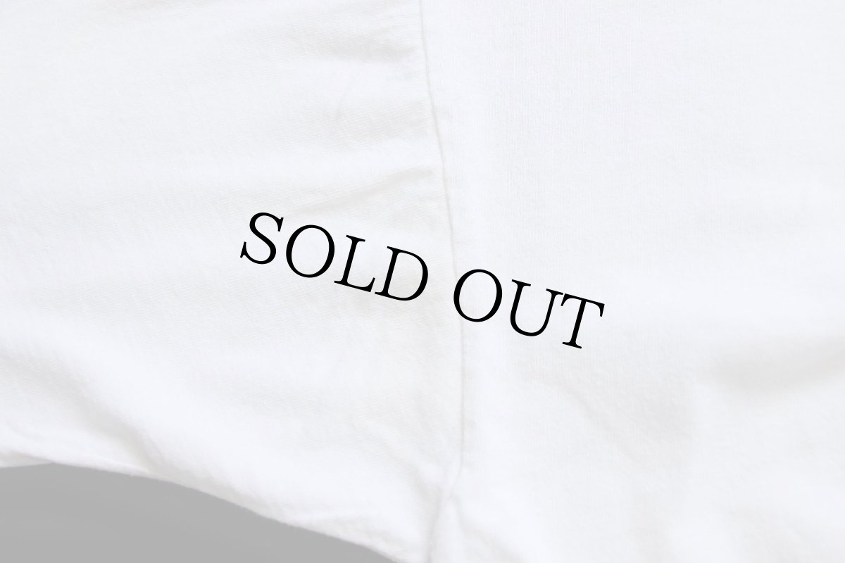 画像7: 80s THE FLINTSTONES 原始家族フリントストーン GRATEFUL FRED NON STOP WORLD TOUR コットンTシャツ 白 (7)