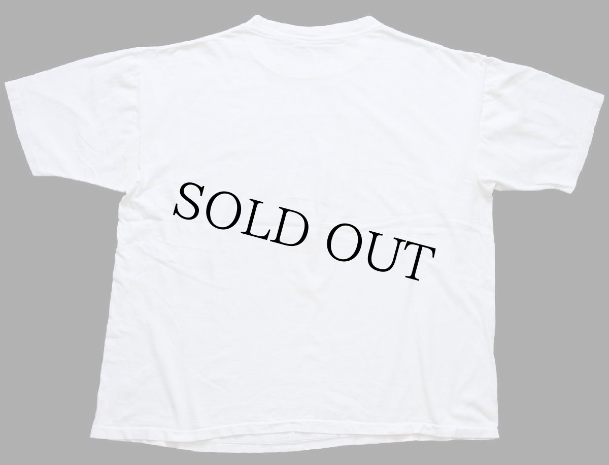 画像3: 80s THE FLINTSTONES 原始家族フリントストーン GRATEFUL FRED NON STOP WORLD TOUR コットンTシャツ 白 (3)