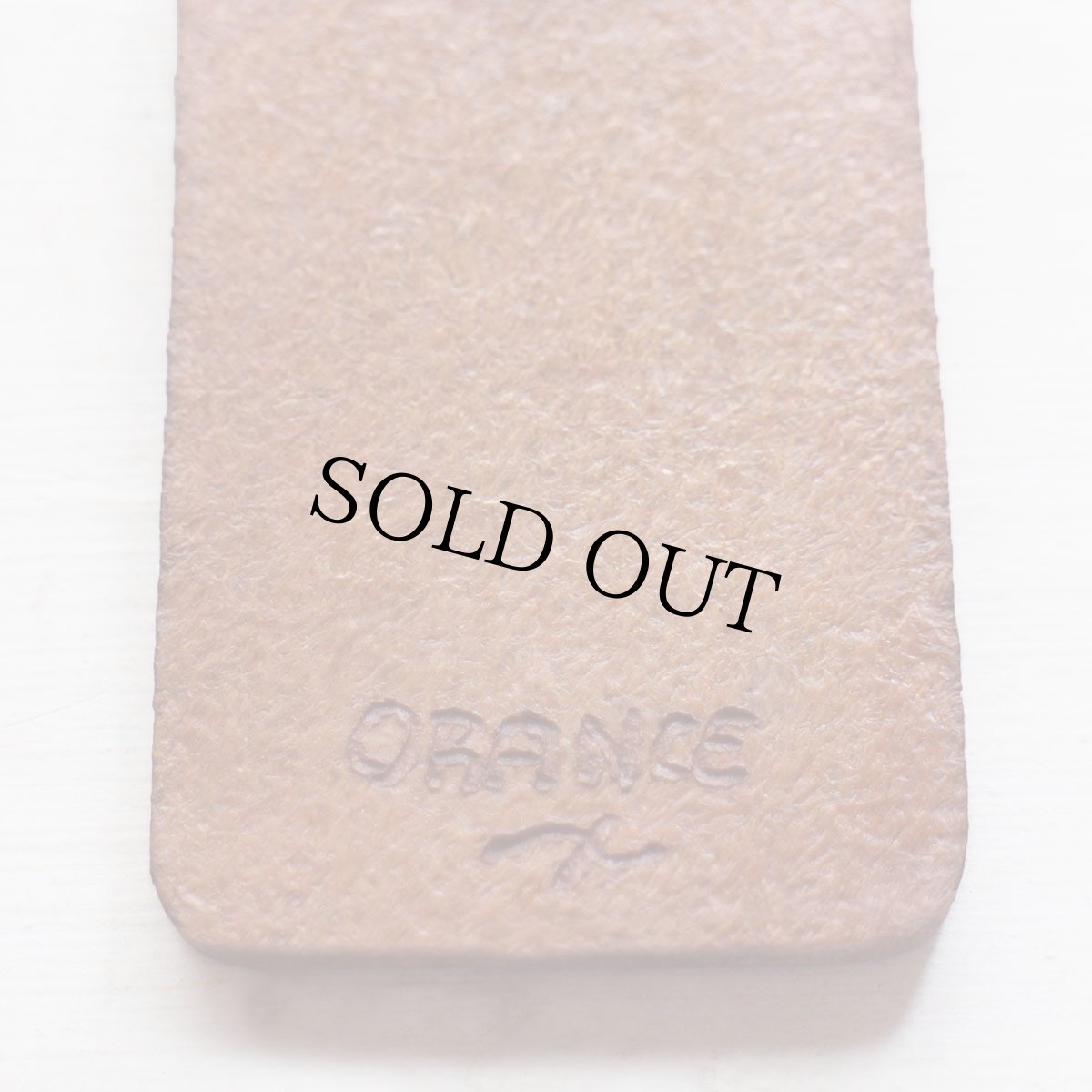 画像3: デッドストック★70s ハンドクラフト Peterbilt ロゴ カービング レザー キーホルダー 茶★キーチェーン (3)