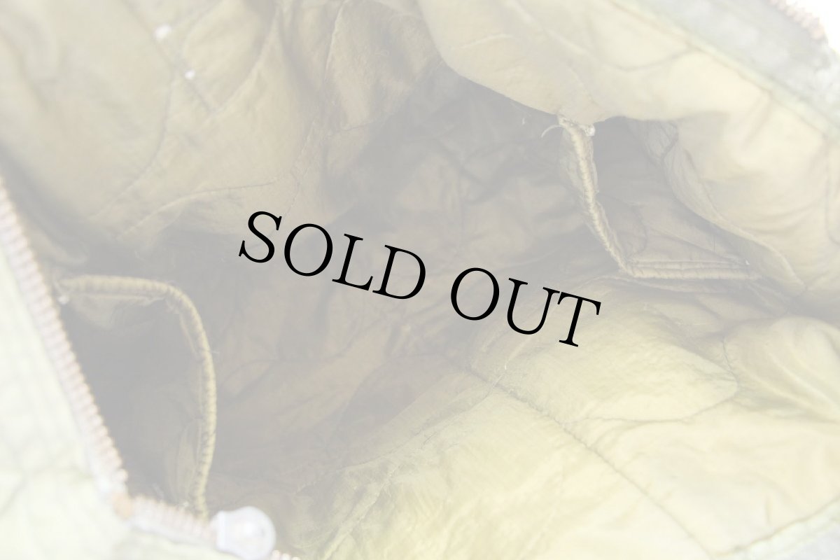 画像6: 70s 米軍 USAF ナイロン ヘルメットバッグ オリーブグリーン (6)