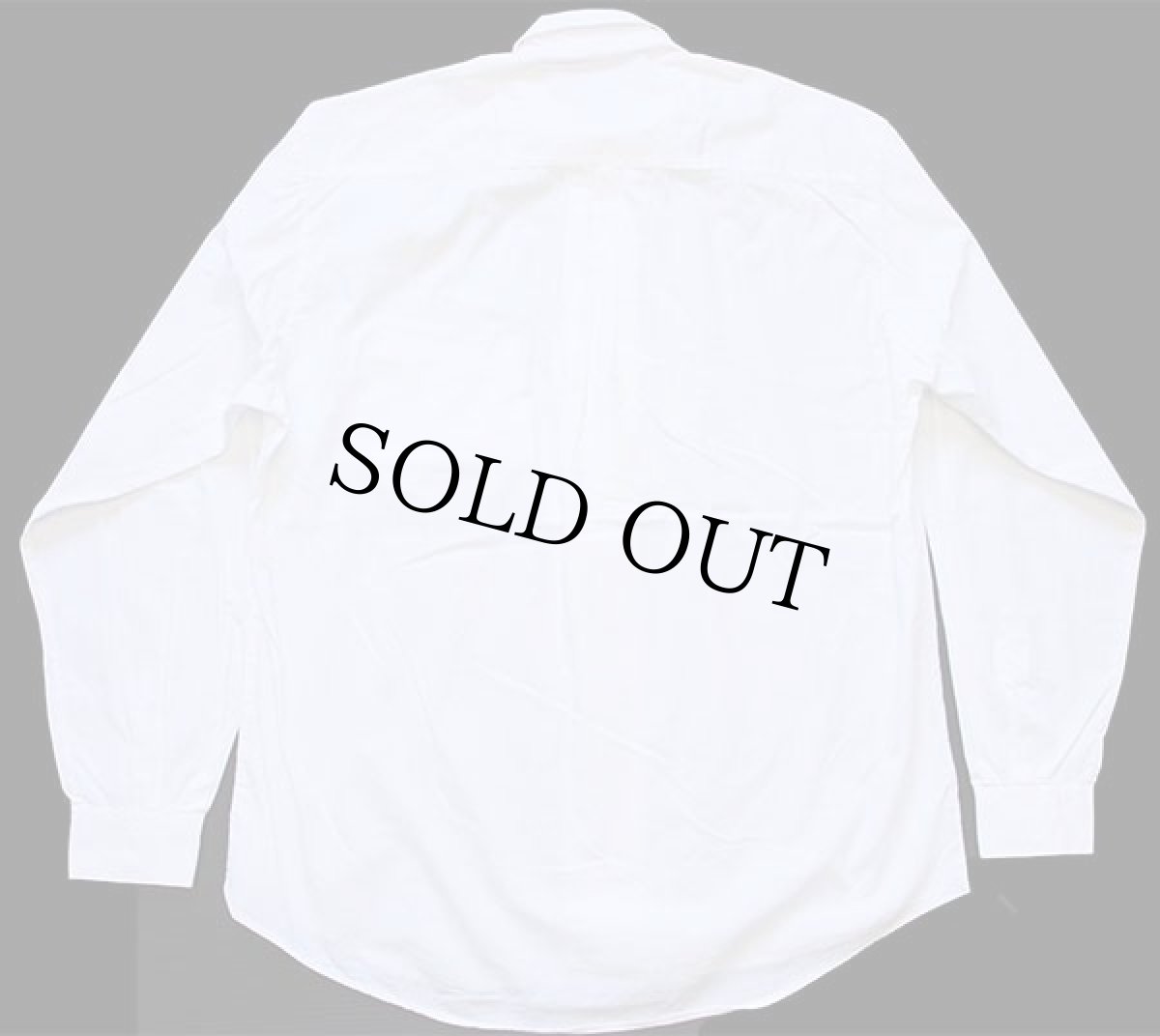 画像2: 90s イタリア製 POP EIGHTYFOUR ダイヤ ペイズリー 刺繍 ダブルボタン コットンシャツ ホワイト M (2)