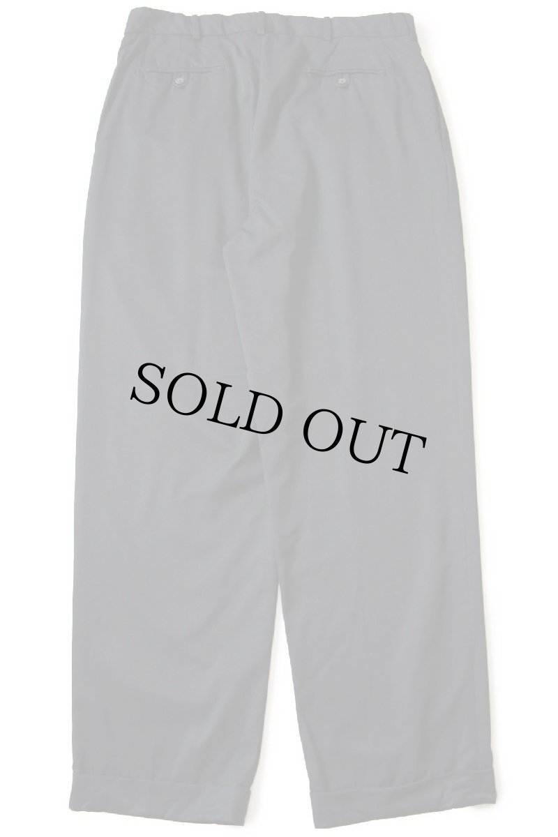 画像3: 90s ポロ ラルフローレン ツータック スラックス ポリエステルパンツ 黒 w35 L32 (3)