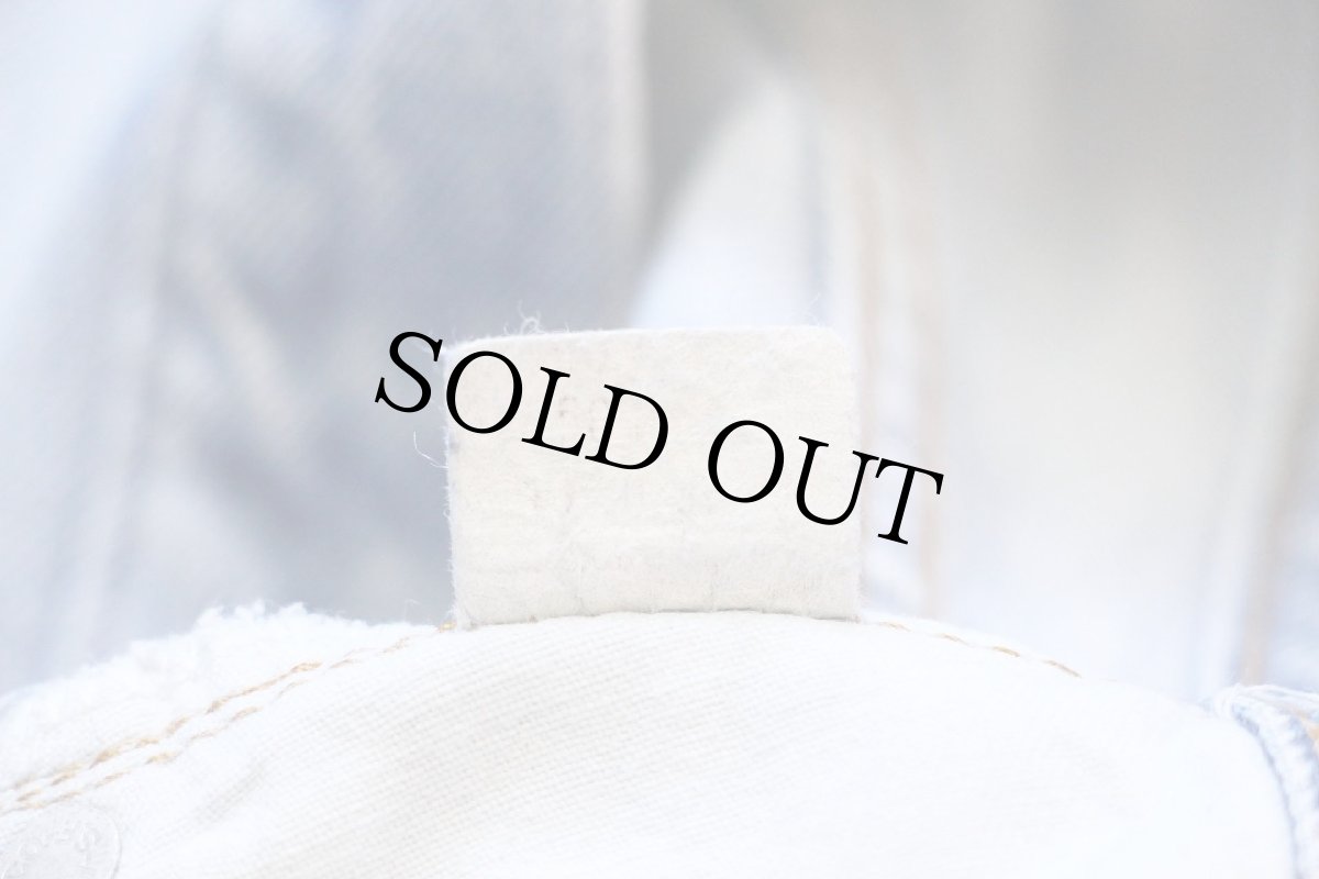 画像7: 80s USA製 Levi'sリーバイス 501 66後期 ダメージ リペア デニムパンツ w33 (7)