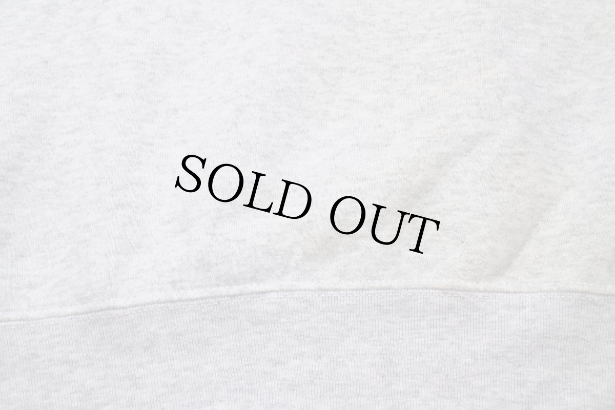 画像6: 90s USA製 IOWA タータンチェック プリント スウェット 杢ライトグレー XL (6)