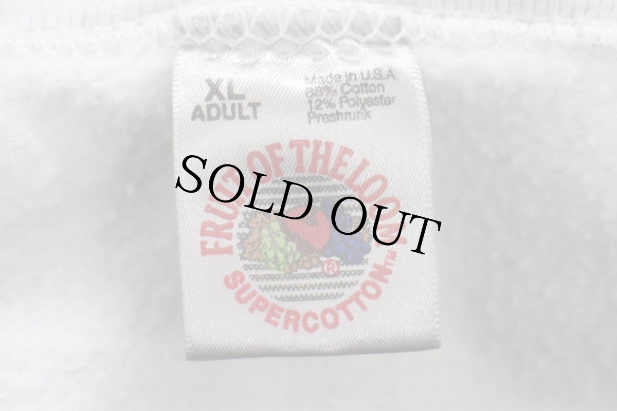 画像4: 90s USA製 NORTON PICTURES カメラ スウェット 杢ライトグレー XL (4)