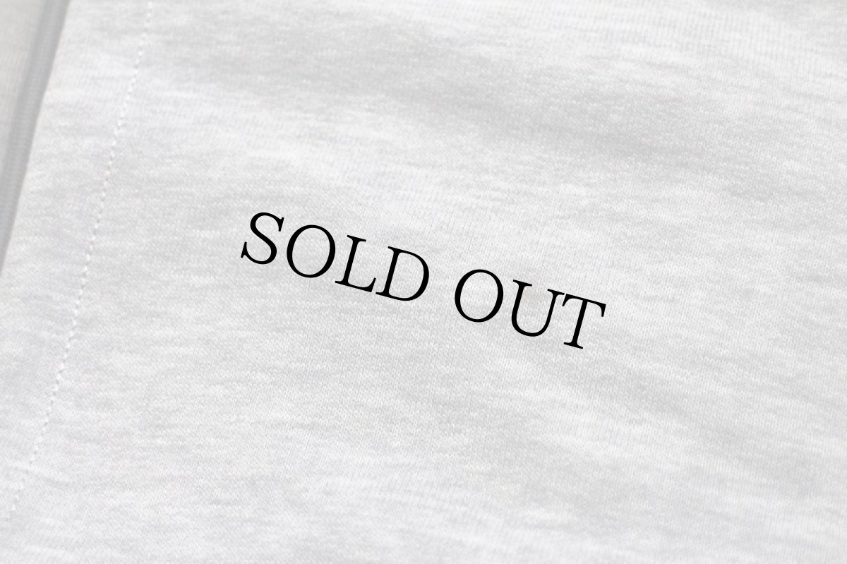 画像8: adidasアディダス トレフォイル ロゴ 9 ナンバリング ツートン 切り替え スウェット トラックジャケット 杢グレー×グレー S★ジャージ (8)