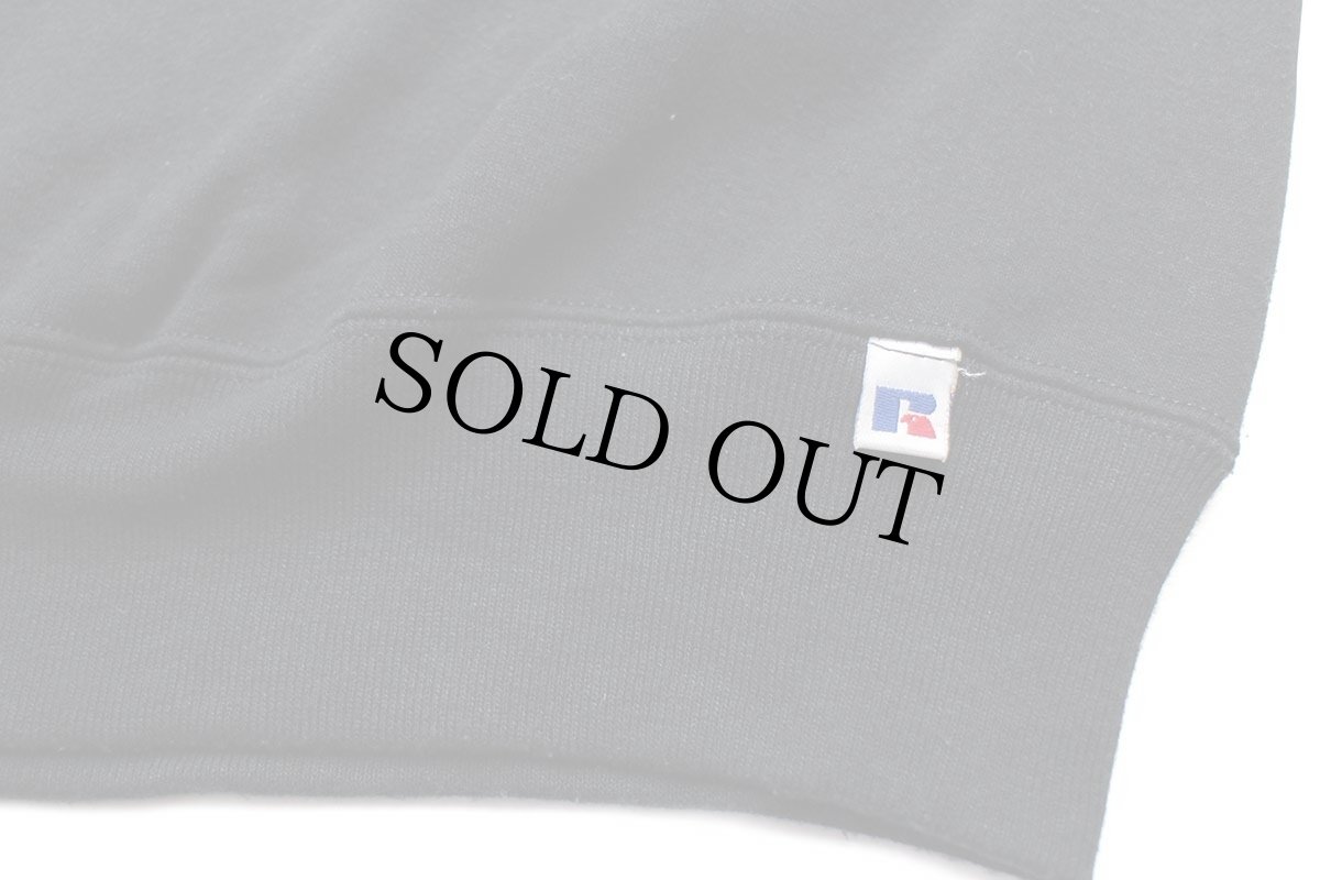 画像6: 90s USA製 RUSSELLラッセル ASHLAND CHEMICAL 刺繍 前V スウェット 黒 XL (6)