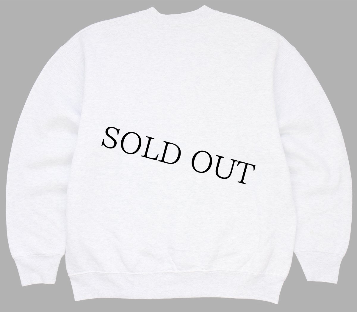 画像2: 90s USA製 IOWA タータンチェック プリント スウェット 杢ライトグレー XL (2)