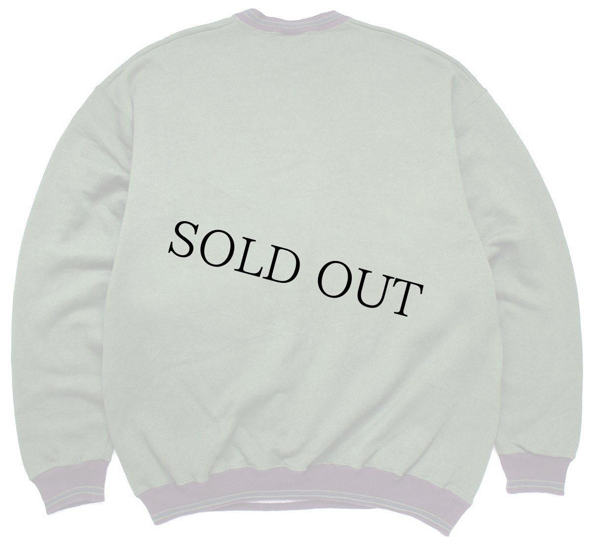 画像2: 90s USA製 Wilsonウィルソン ロゴ リブライン スウェット 深緑 XXL★特大 (2)