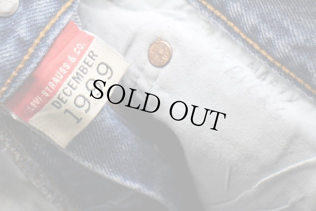 画像8: 90s メキシコ製 Levi'sリーバイス 501 DECEMBER 1999 デニムパンツ w34 L32★SDP2900 (8)