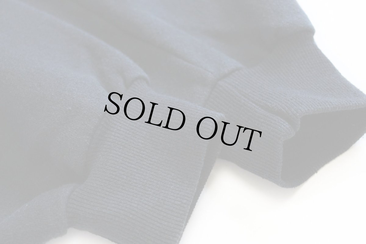 画像7: 00s The Villages ヤシの木 刺繍 パチポケ スウェット カーディガン 黒 OS (7)