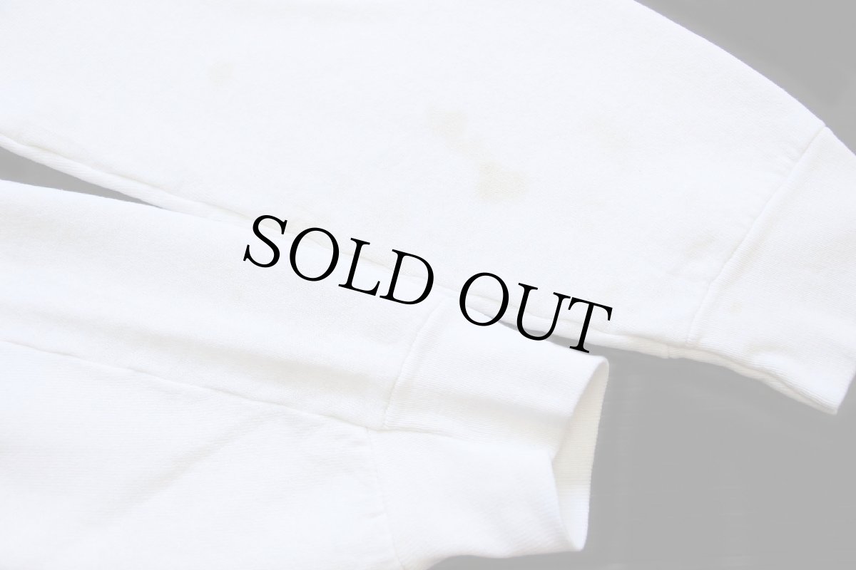 画像7: 80s ILLINI テディベア マスコット 両面プリント スウェット ナチュラル (7)