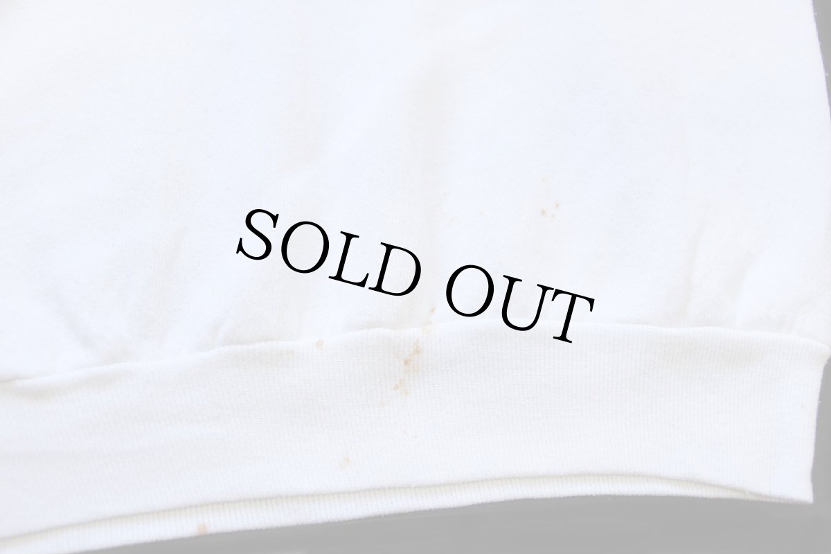 画像5: 80s New York News DEERFIELD HIGH SCHOOL SPRING PLAY 1989 両面プリント スウェット 白 (5)