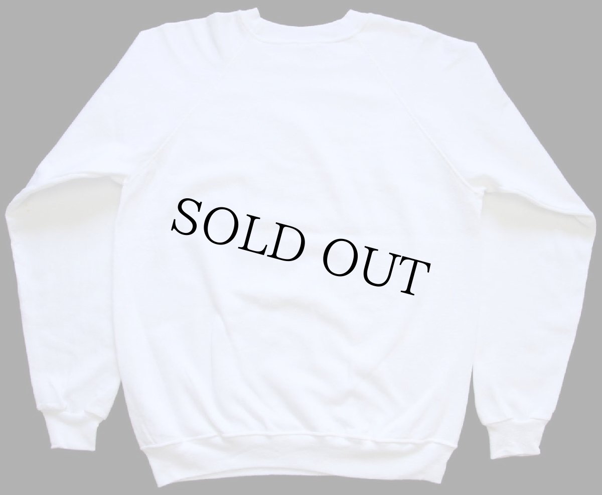 画像2: 80s Hanes UNITED STATES MARINES USMC ロゴ スウェット 白 L (2)