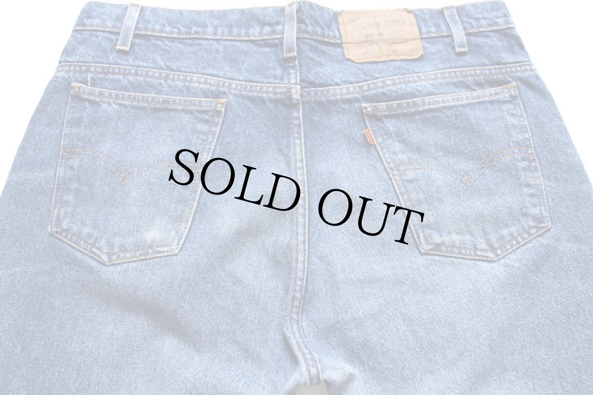画像5: 90s Levi'sリーバイス 505 デニムパンツ ヒゲ w38 L32★140 (5)