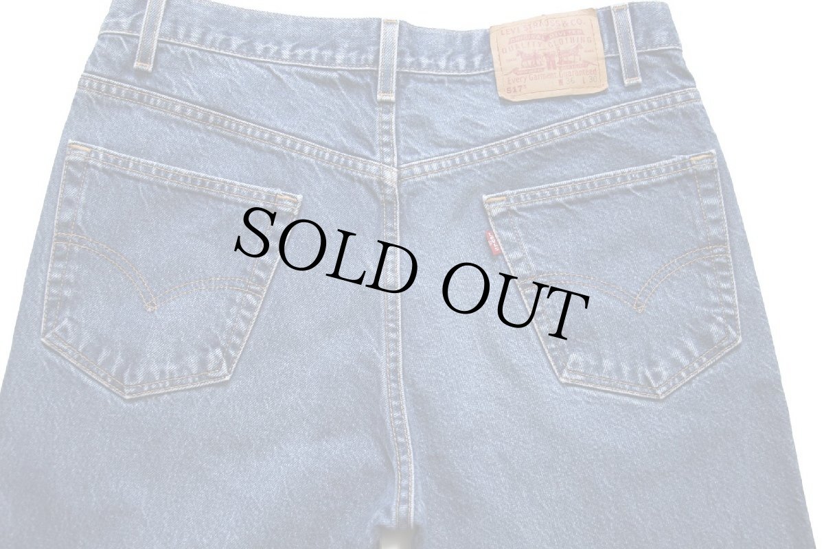 画像5: 00s USA製 Levi'sリーバイス 517 デニムパンツ w36 L30★71 ブーツカット (5)