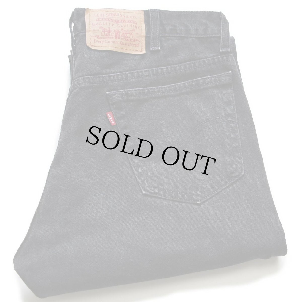 画像1: 90s カナダ製 Levi'sリーバイス 505 ブラック デニムパンツ w36 L30★66 (1)