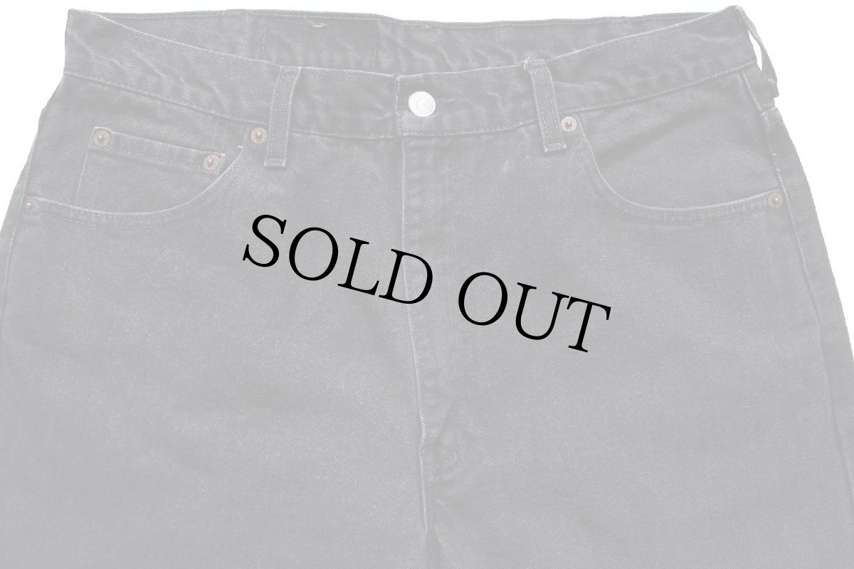 画像4: 90s カナダ製 Levi'sリーバイス 505 ブラック デニムパンツ w36 L30★66 (4)