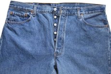 画像4: 90s USA製 Levi'sリーバイス 501 デニムパンツ w40 L32★129 (4)